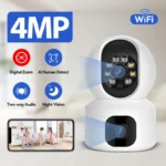 智能监控摄像头6MP高清视频4g版WiFi版无线网络监控摄像头 - Image 2