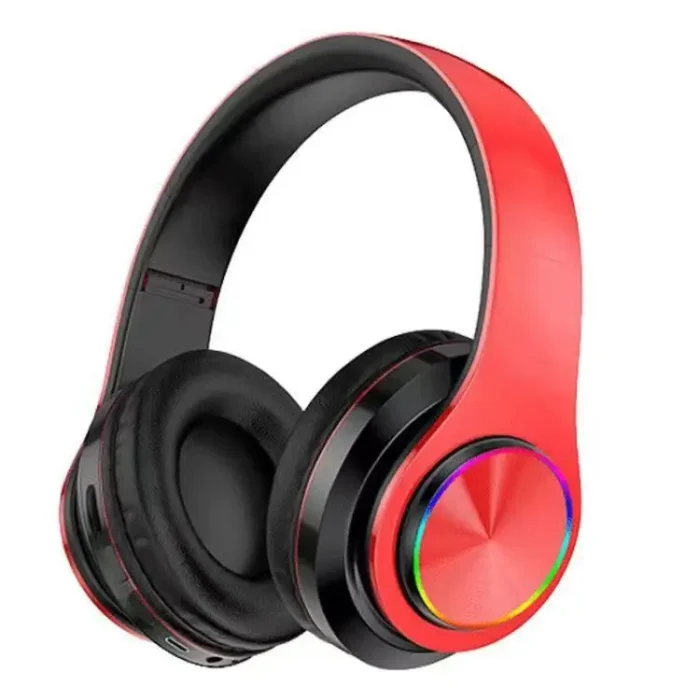 带麦克风HiFi游戏电脑耳塞的发光二极管无线立体声耳机，适用于运动和旅行 - Image 4