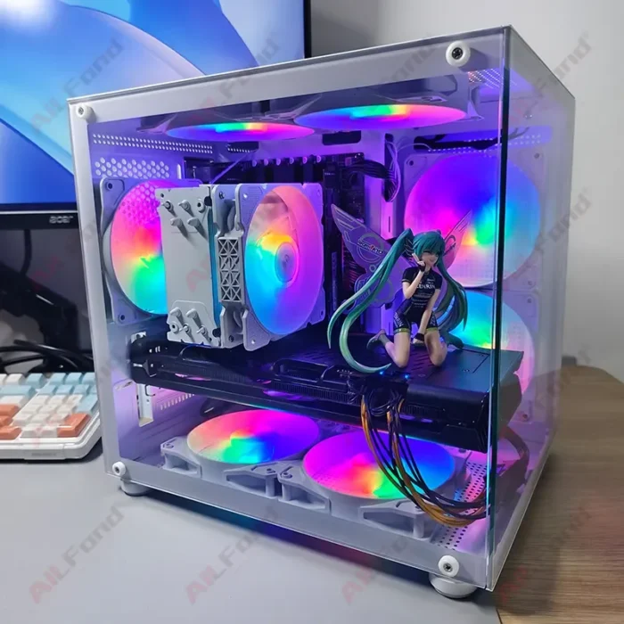 Rebuilt Gaming Pc R5 1500X with Rx 580 Graphics Card Ram 16g 256gb Ssd Officegaming Desktop Pc Computer - Image 1